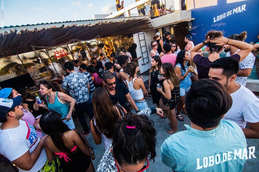 Lobo De Mar Hostel Playa del Carmen Kültér fotó