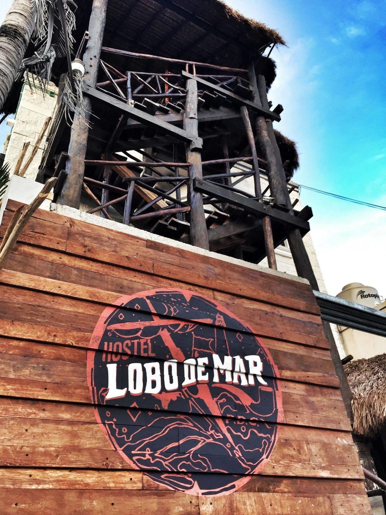 Lobo De Mar Hostel Playa del Carmen Kültér fotó