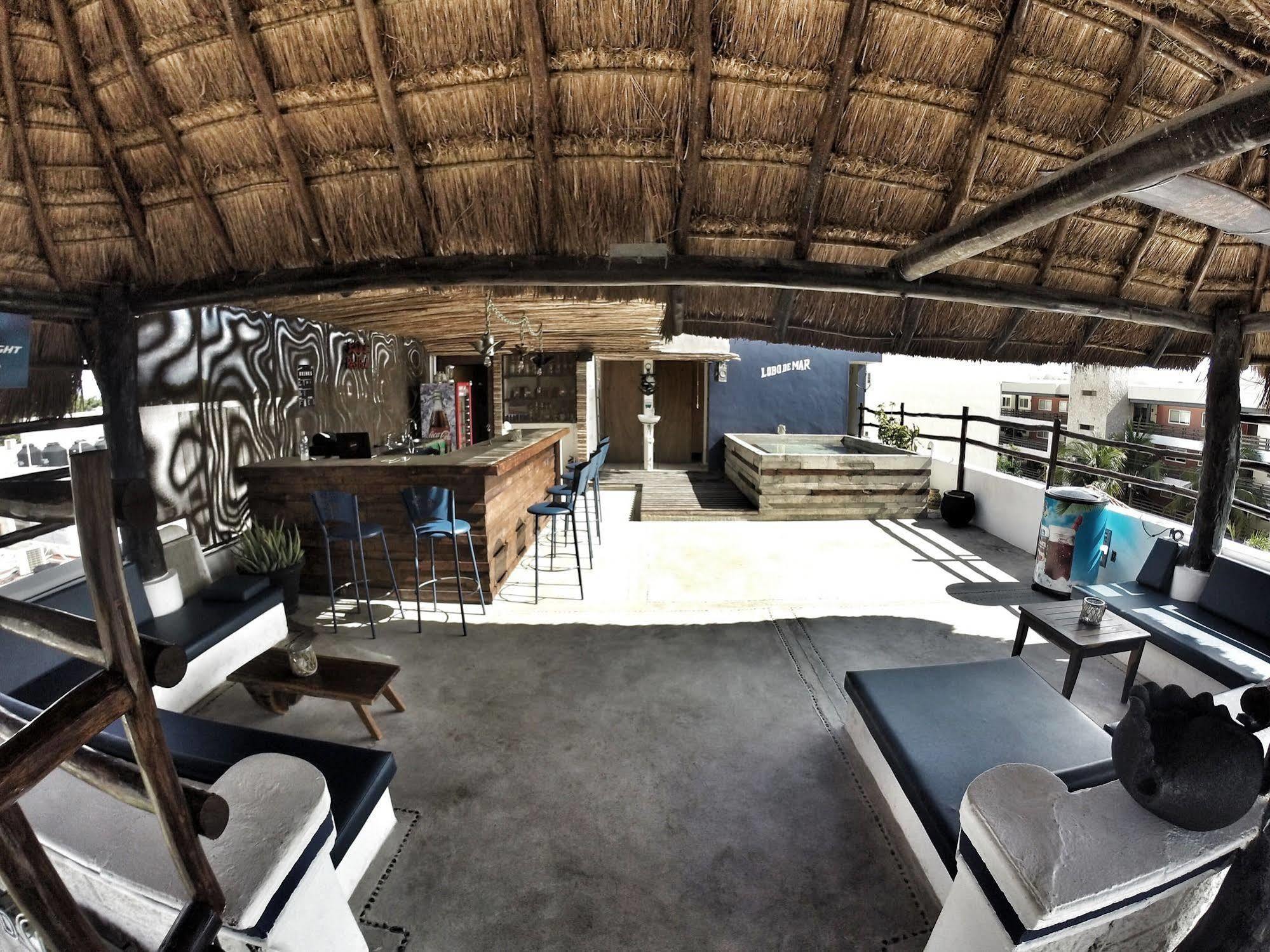 Lobo De Mar Hostel Playa del Carmen Kültér fotó