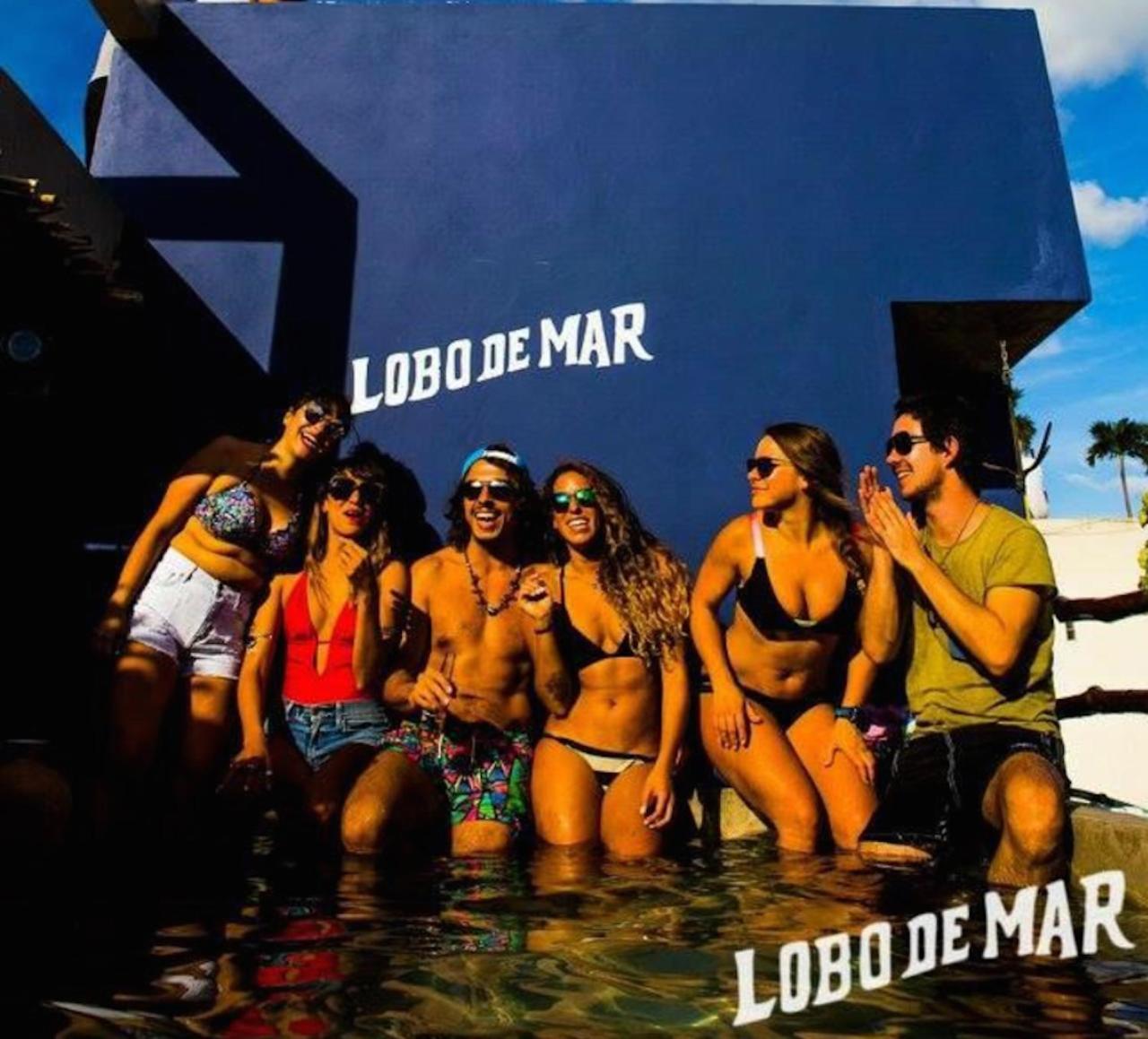 Lobo De Mar Hostel Playa del Carmen Kültér fotó